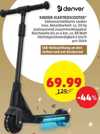 PENNY denver KINDER-ELEKTROSCOOTER* pro Stück Angebot