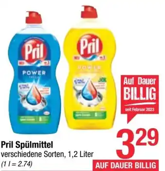 Maximarkt Pril Spülmittel verschiedene Sorten, 1,2 Liter Angebot