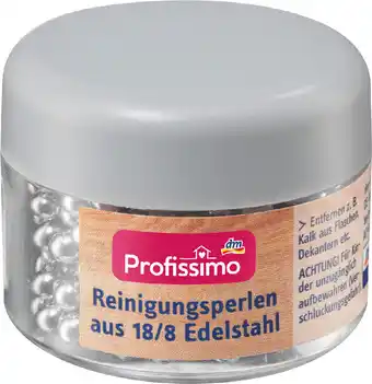 dm Profissimo reinigungsperlen aus 18/8 edelstahl Angebot