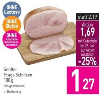 Sutterlüty Senfter Praga Schinken 100 g Angebot