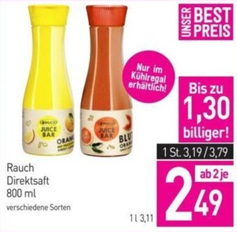 Sutterlüty Rauch Direktsaft 800 ml Angebot