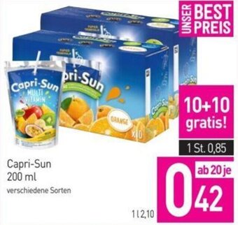 Sutterlüty Capri-Sun 200 ml Angebot