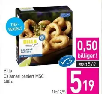 Sutterlüty Billa Calamari paniert MSC 400 g Angebot