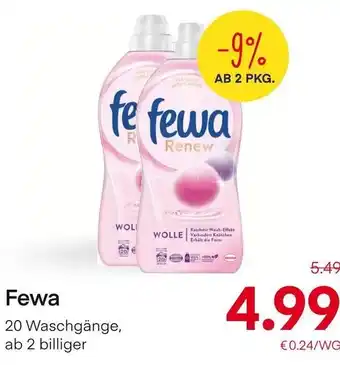 MPreis Fewa 20 Waschgänge, Angebot