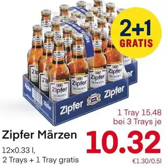 MPreis Zipfer Märzen 12x0.33 l Angebot
