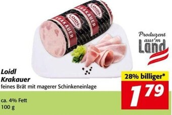 Nah&Frisch Loidl Krakauer ca. 4% Fett 100 g Angebot