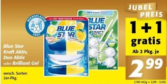Nah&Frisch Blue Star Kraft Aktiv, Duo Aktiv oder Brilliant Gel 2er-Pkg. Angebot
