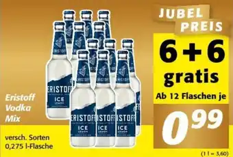 Nah&Frisch Eristoff Vodka Mix versch. Sorten 0,275 I-Flasche Angebot