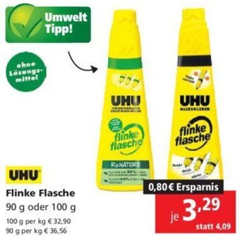 Pagro Diskont UHU Flinke Flasche 90 g oder 100 g Angebot