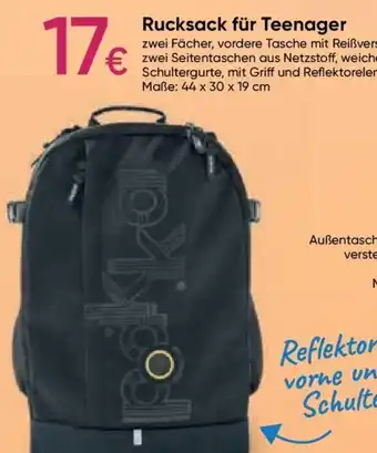 Pepco Rucksack für Teenager Maße: 40 x 27 x 13 cm Angebot