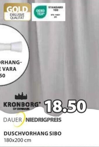 JYSK DUSCHVORHANG SIBO 180x200 cm Angebot