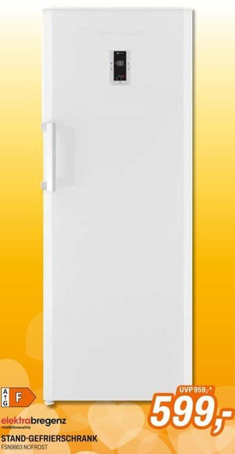 Expert elektrabregenz STAND-GEFRIERSCHRANK Angebot