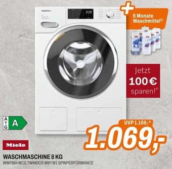 Expert Miele WASCHMASCHINE 8 KG Angebot