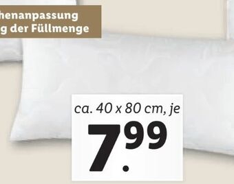 Lidl Kopfpolster Angebot