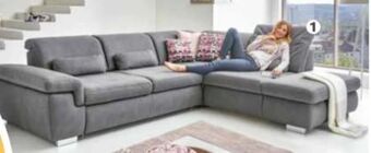 Polstermöbel Fischer Ecksofa stoff Angebot