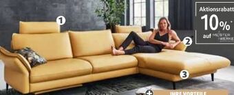 Polstermöbel Fischer Ecksofa leder Angebot