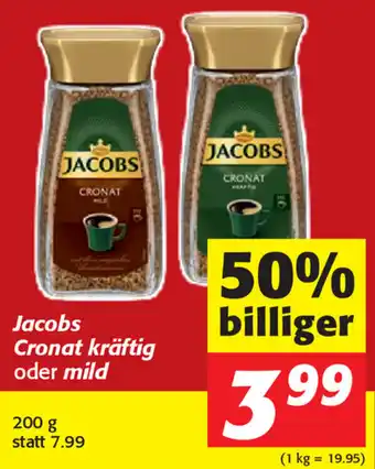 Strasser Markt Jacobs Cronat Kräftig Oder Mild 200g Angebot