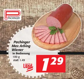Strasser Markt Pachinger Max Arbing Wiener In Bedienung 100g Angebot