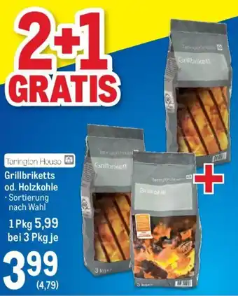 Metro Tarrington House Grillbriketts od. Holzkohle Angebot