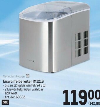 Metro Tarrington House Eiswürfelbereiter IM1216 Angebot