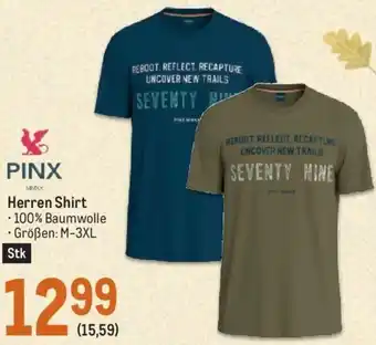 Metro PINX Herren Shirt • 100% Baumwolle - Größen: M-3XL Angebot
