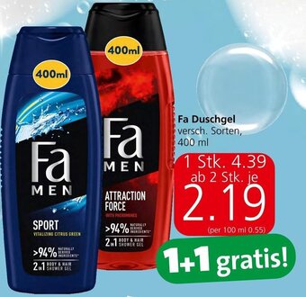 Spar Fa Duschgel versch. Sorten, 400 ml Angebot
