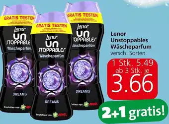 Spar Lenor Unstoppables Wäscheparfum versch. Sorten Angebot