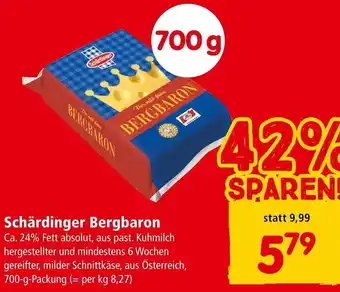 Interspar Schärdinger Bergbaron 700-g-Packung Angebot