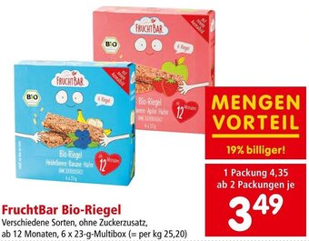 Interspar FruchtBar Bio-Riegel Angebot