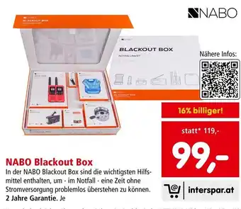 Interspar NABO Blackout Box Angebot