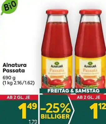 Billa Alnatura Passata 690 g Angebot