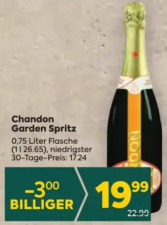 Billa Chandon Garden Spritz 0,75 Liter Flasche Angebot