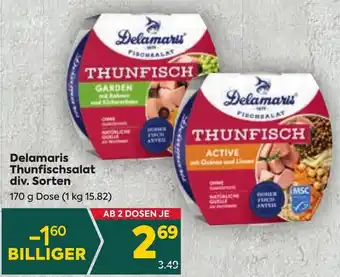 Billa Delamaris Thunfischsalat div. Sorten 170 g Angebot