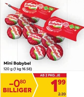 Billa Mini Babybel 120 g Angebot