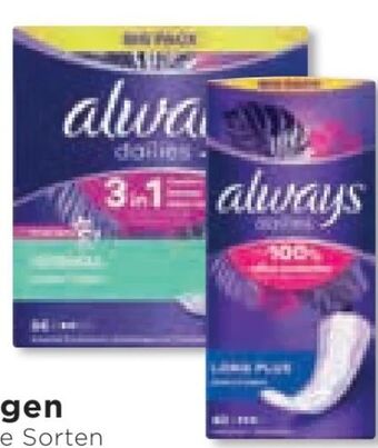 Unimarkt Slipeinlagen Angebot