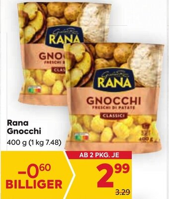 Billa Rana Gnocchi 400 g Angebot