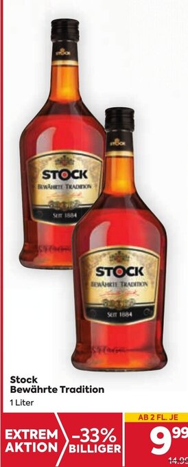 Billa Stock Bewährte Tradition 1 Liter Angebot