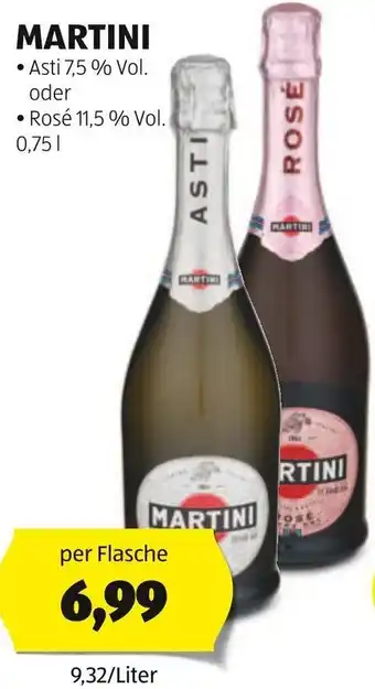 Hofer MARTINI 0,75 Liter Angebot