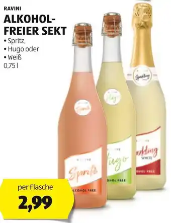 Hofer RAVINI FREIER SEKT 0,75 L Angebot