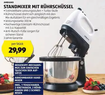 Hofer AMBIANO STANDMIXER MIT RÜHRSCHÜSSEL per Stück Angebot
