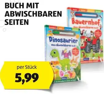 Hofer BUCH MIT ABWISCHBAREN SEITEN per Stück Angebot