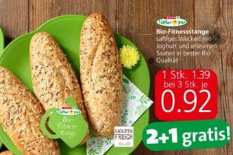 Spar Bio fitnessstange Angebot