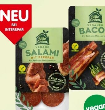 Interspar Veganer bacon Angebot