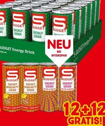 Interspar Energy drink Angebot