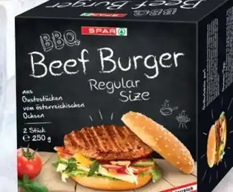 SPAR Gourmet Beef burger regular size bbq Angebot