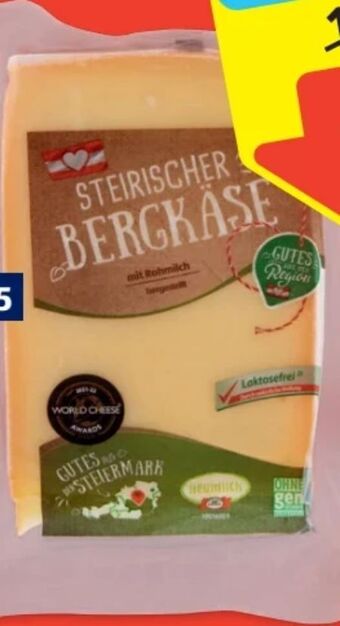 Hofer Steirischer bergkäse Angebot