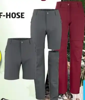 Hofer Damen trail zipp-off-hose Angebot