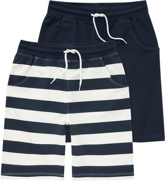 Ernsting's family 2 jungen joggingshorts im set Angebot