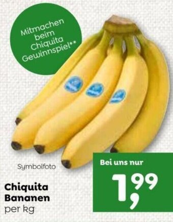 ADEG Chiquita Bananen per kg Angebot