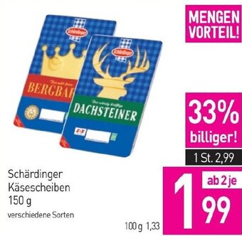 Sutterlüty Schärdinger Käsescheiben 150 g Angebot